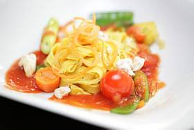 Pastagericht mit Gemüse